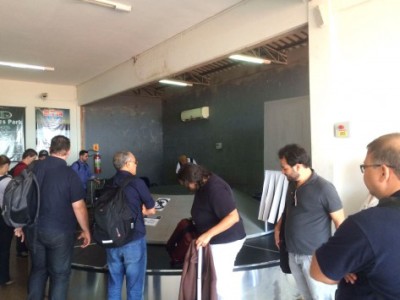 Usuários do aeroporto já utilizam a esteira de bagagens; Prefeitura finaliza esta semana as obras de infraestrutura