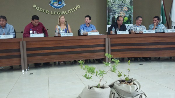 Audiência pública para discutir preservação e produção da guavira lotou o plenário da Câmara Municipal de Bonito. (Foto: Divulgação).